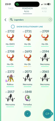 MAIN ACC #4 - Team Mystic - 100+ Shiny - 11 Legendaries - 6 Ultrabeasts - 20 Costume & 4 Background (Copy)