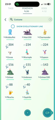 MAIN ACC #4 - Team Mystic - 100+ Shiny - 11 Legendaries - 6 Ultrabeasts - 20 Costume & 4 Background (Copy)