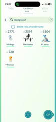 MAIN ACC #4 - Team Mystic - 100+ Shiny - 11 Legendaries - 6 Ultrabeasts - 20 Costume & 4 Background (Copy)