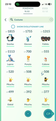 MAIN ACC #2 - Team Mystic - 96 Shiny - 29 Legendaries - 12 Costume & 4 Background