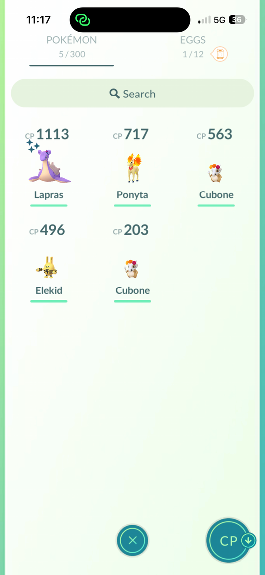 MINI ACC #2 - Shiny Mystic Lapras [Rare]